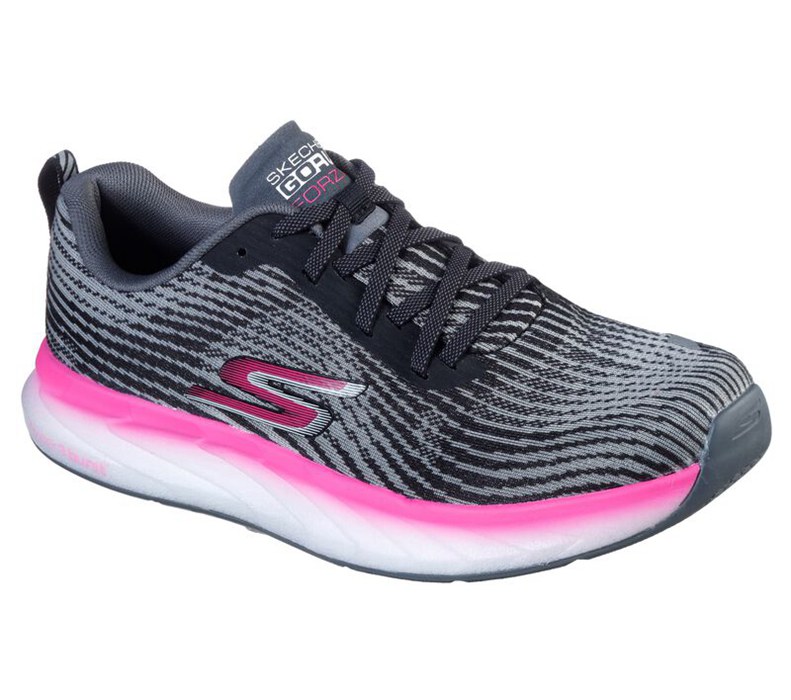 Skechers Dam Svarta/Rosa Sneakers - Gorun Forza 4 Hyper - Sverige (GQSBX-3065)